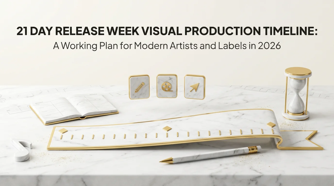 21 Day Release Week Visual Production Timeline: A Working Plan for Modern Artists and Labels in 2026