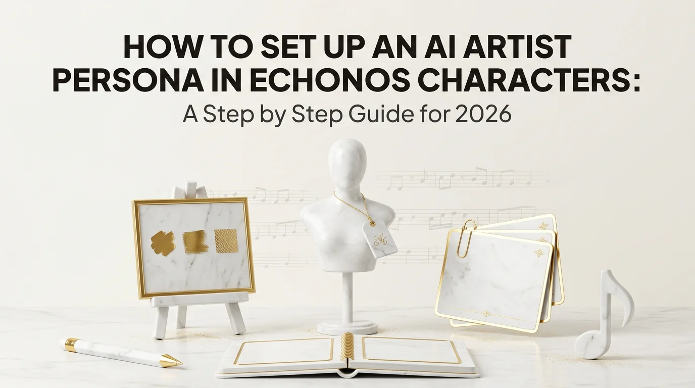 How to Set Up an AI Artist Persona in Echonos Characters: A Step by Step Guide for 2026