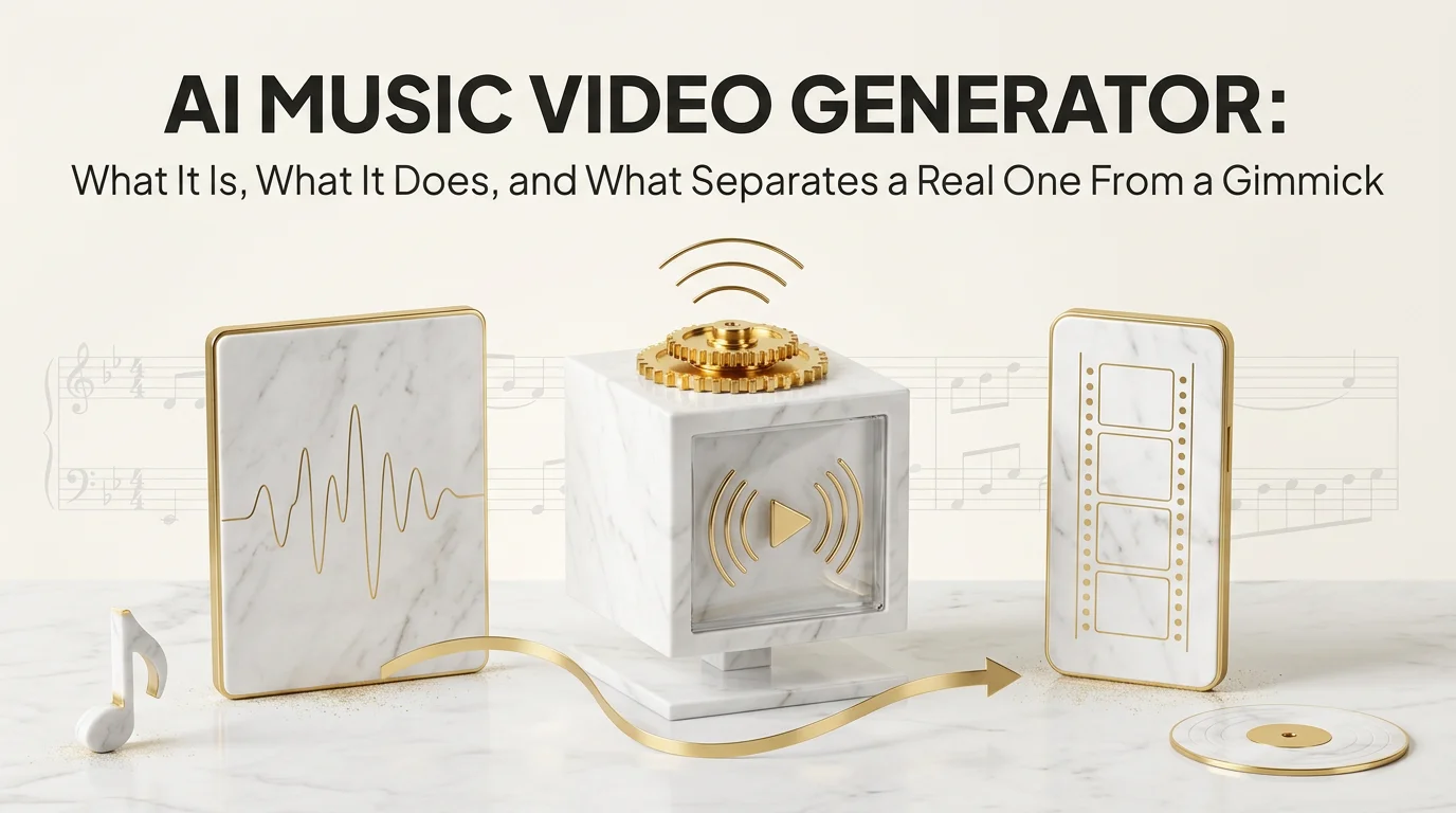 AI Music Video Generator: What It Is, What It Does, and What Separates a Real One From a Gimmick
