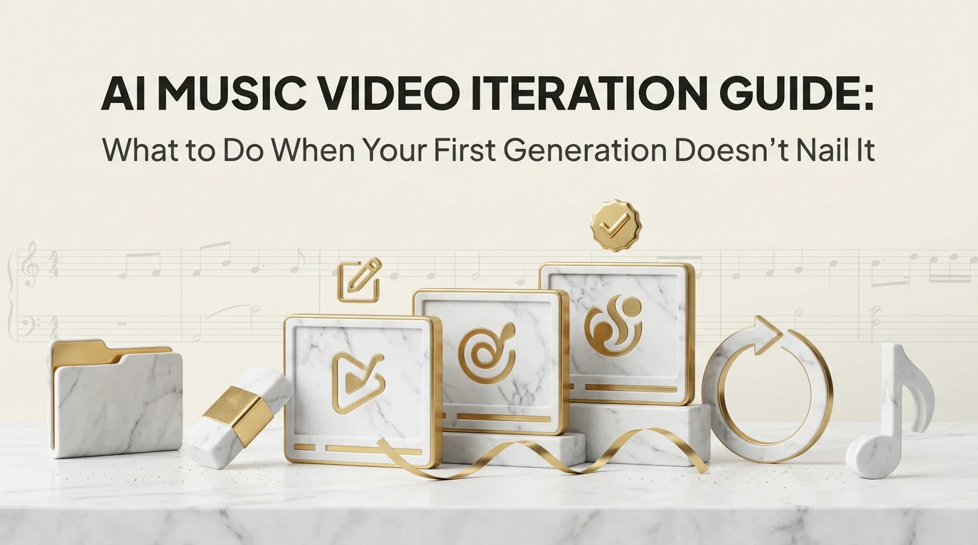 AI Music Video Iteration Guide: What to Do When Your First Generation Doesn't Nail It