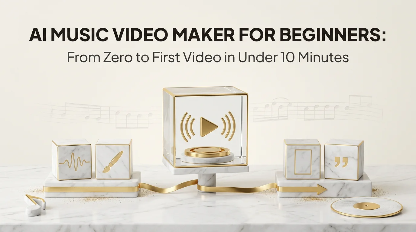 AI Music Video Maker for Beginners: From Zero to First Video in Under 10 Minutes