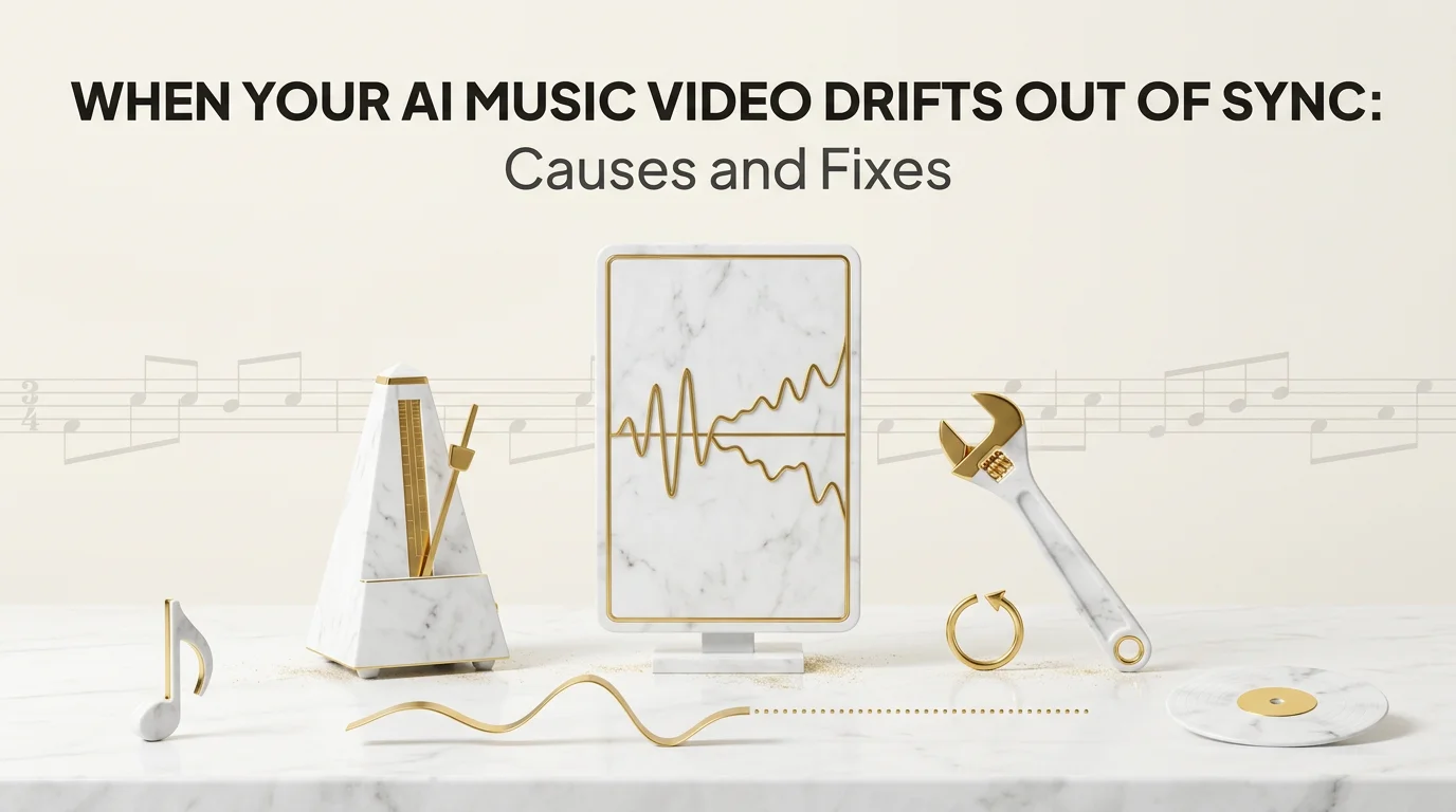 When Your AI Music Video Drifts Out of Sync: Causes and Fixes