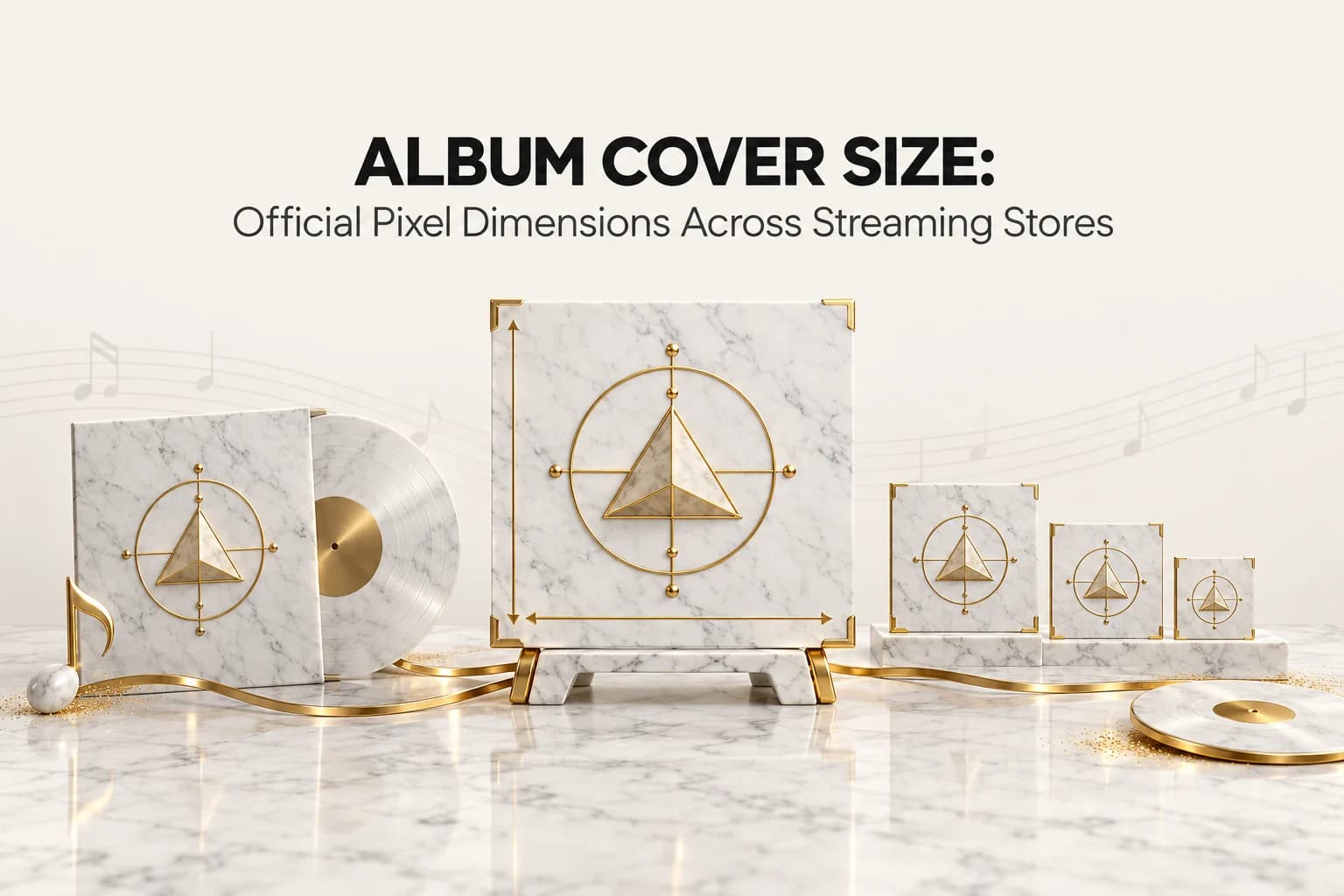 Album Cover Size: Official Pixel Dimensions Across Streaming Stores