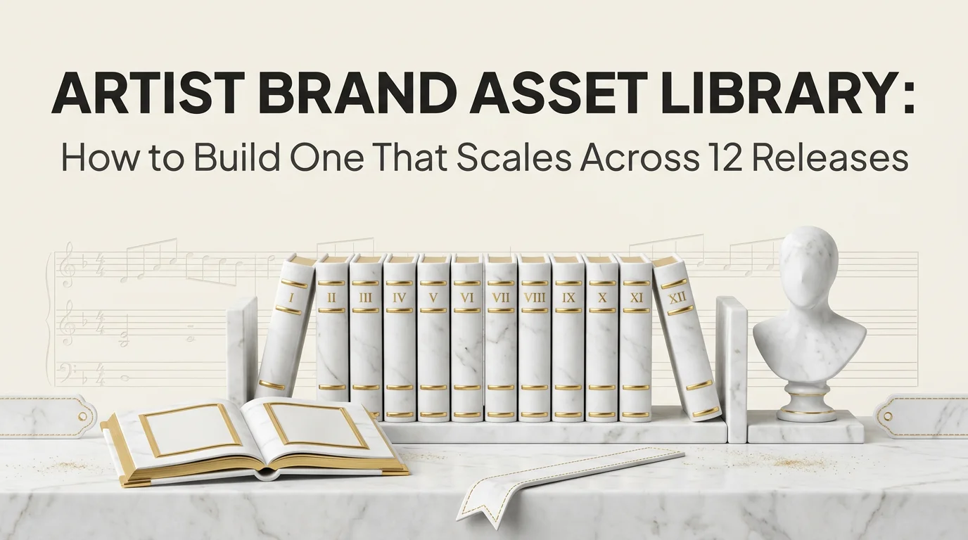 Artist Brand Asset Library: How to Build One That Scales Across 12 Releases
