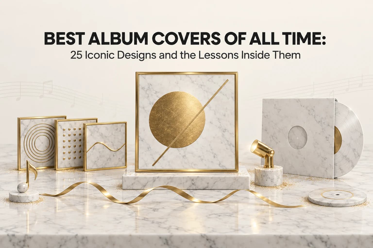 Best Album Covers of All Time: 25 Iconic Designs and the Lessons Inside Them