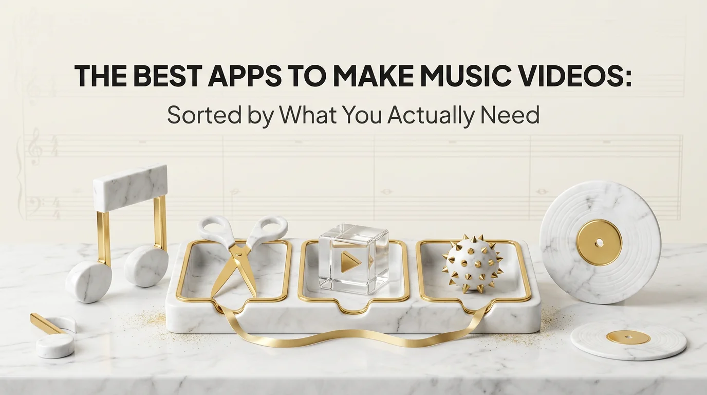 The Best Apps to Make Music Videos: Sorted by What You Actually Need