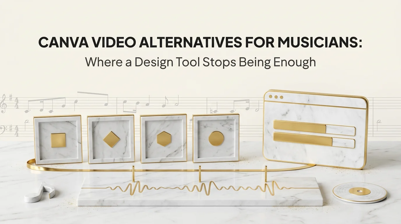Canva Video Alternatives for Musicians: Where a Design Tool Stops Being Enough