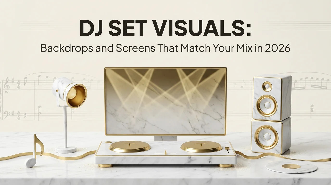 DJ Set Visuals: How to Build AI-Generated Backdrops for Live Sets and DJ Mix Videos in 2026