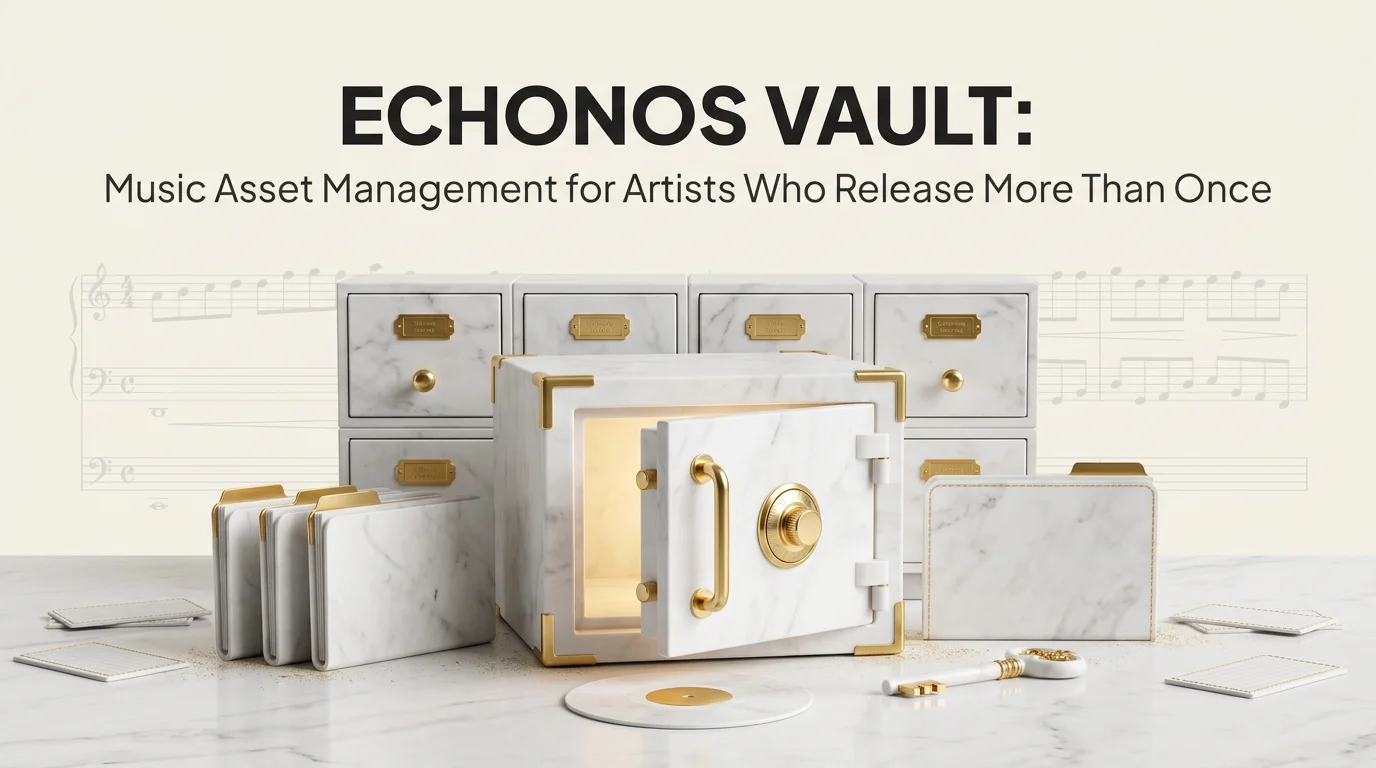 Echonos Vault: Music Asset Management for Artists Who Release More Than Once