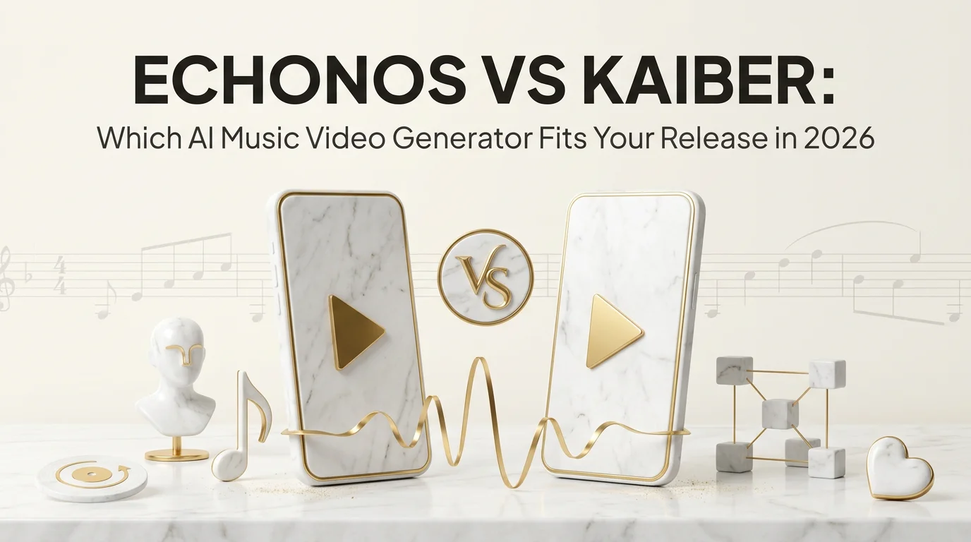 Echonos vs Kaiber: Which AI Music Video Generator Fits Your Release in 2026