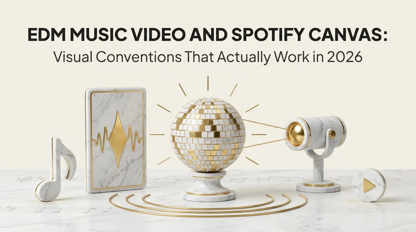 EDM Music Video and Spotify Canvas: Visual Conventions That Actually Work in 2026