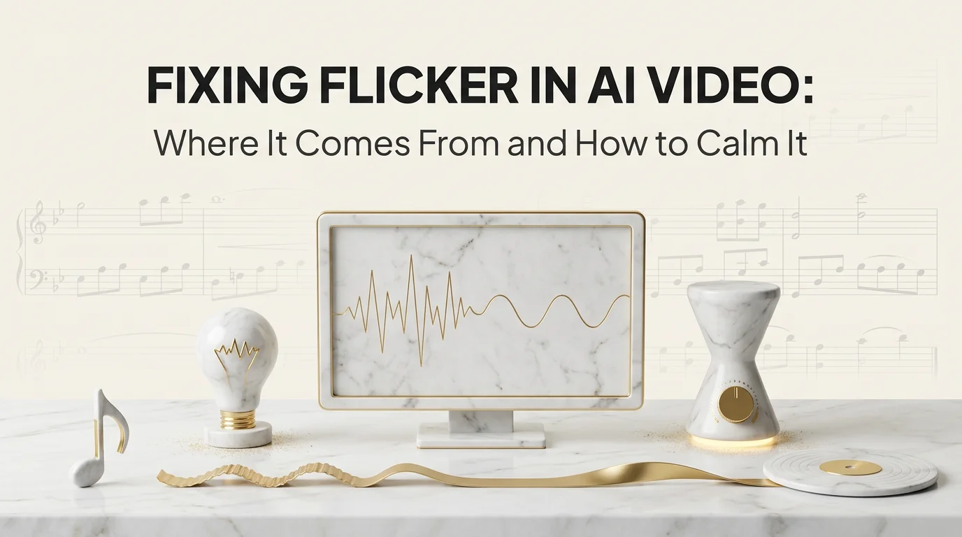 Fixing Flicker in AI Video: Where It Comes From and How to Calm It