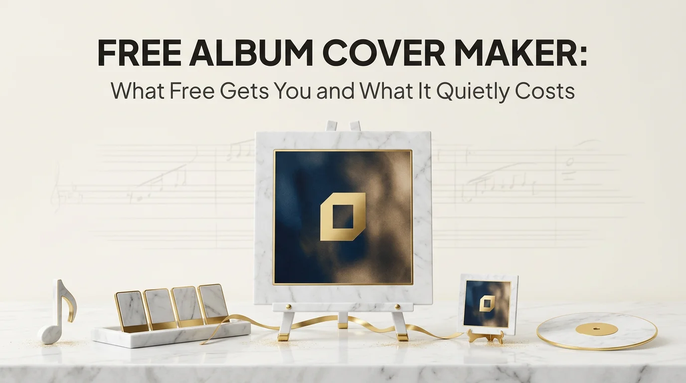 Free Album Cover Maker: What Free Gets You and What It Quietly Costs