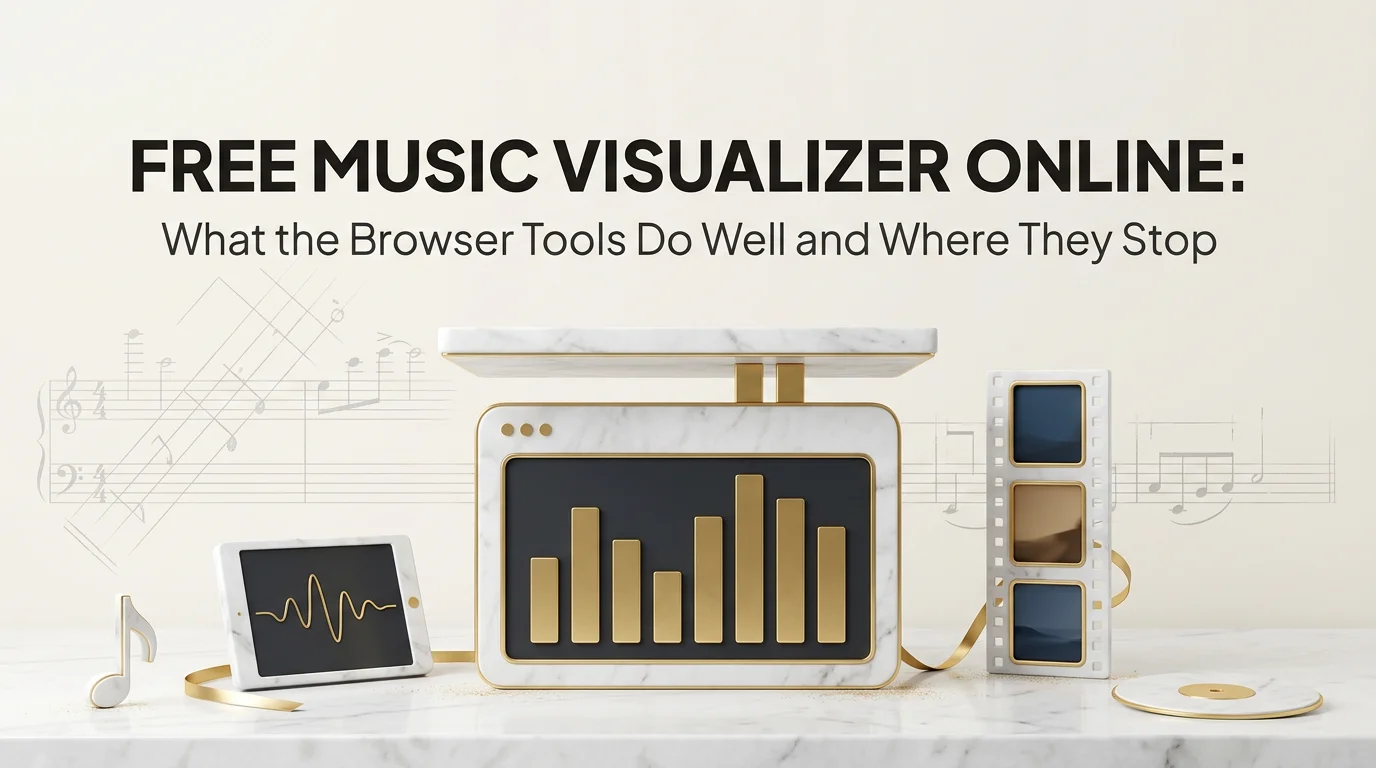 Free Music Visualizer Online: What the Browser Tools Do Well and Where They Stop