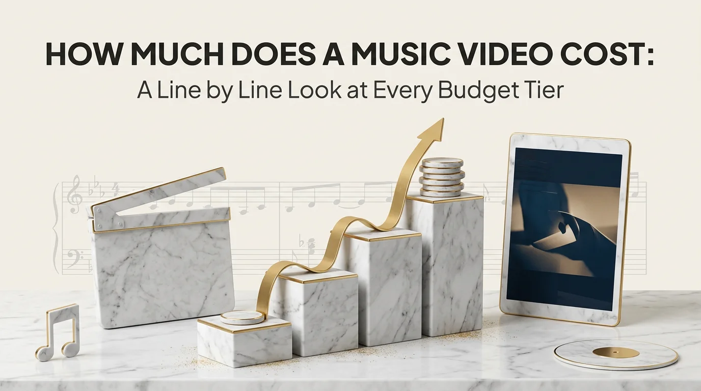 How Much Does a Music Video Cost: A Line by Line Look at Every Budget Tier