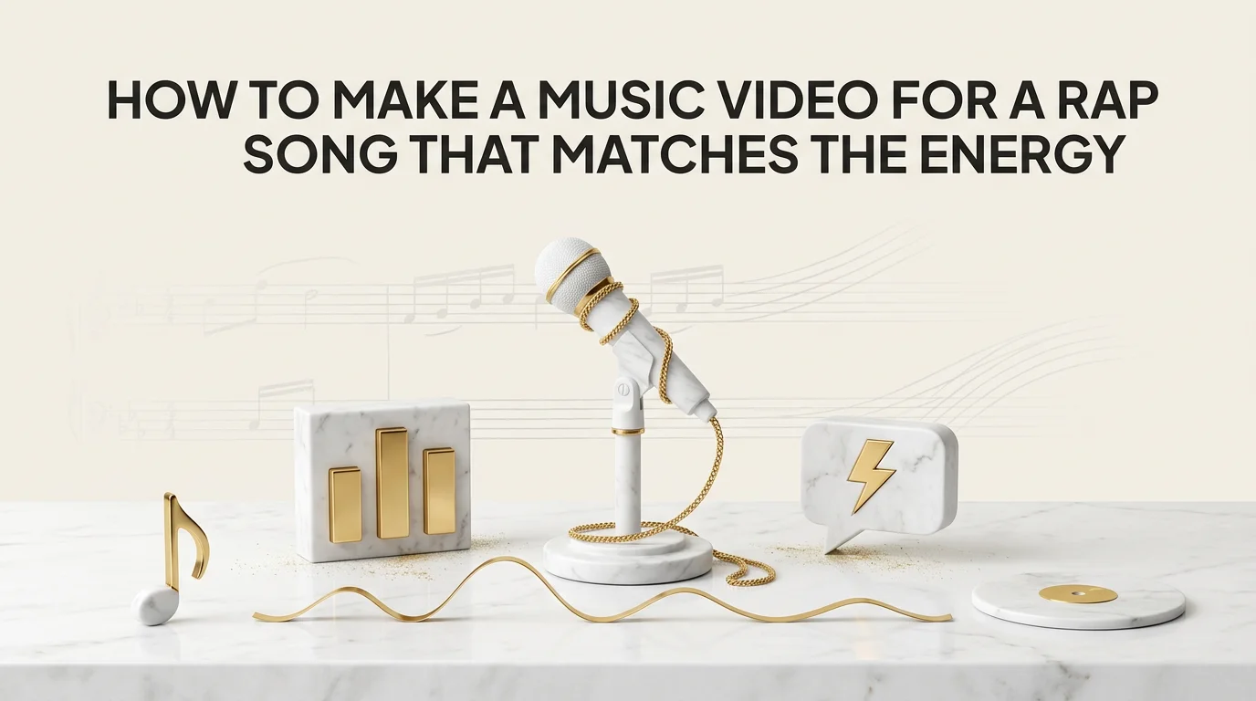 How to Make a Music Video for a Rap Song That Matches the Energy