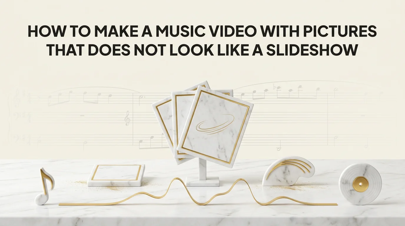 How to Make a Music Video With Pictures That Does Not Look Like a Slideshow