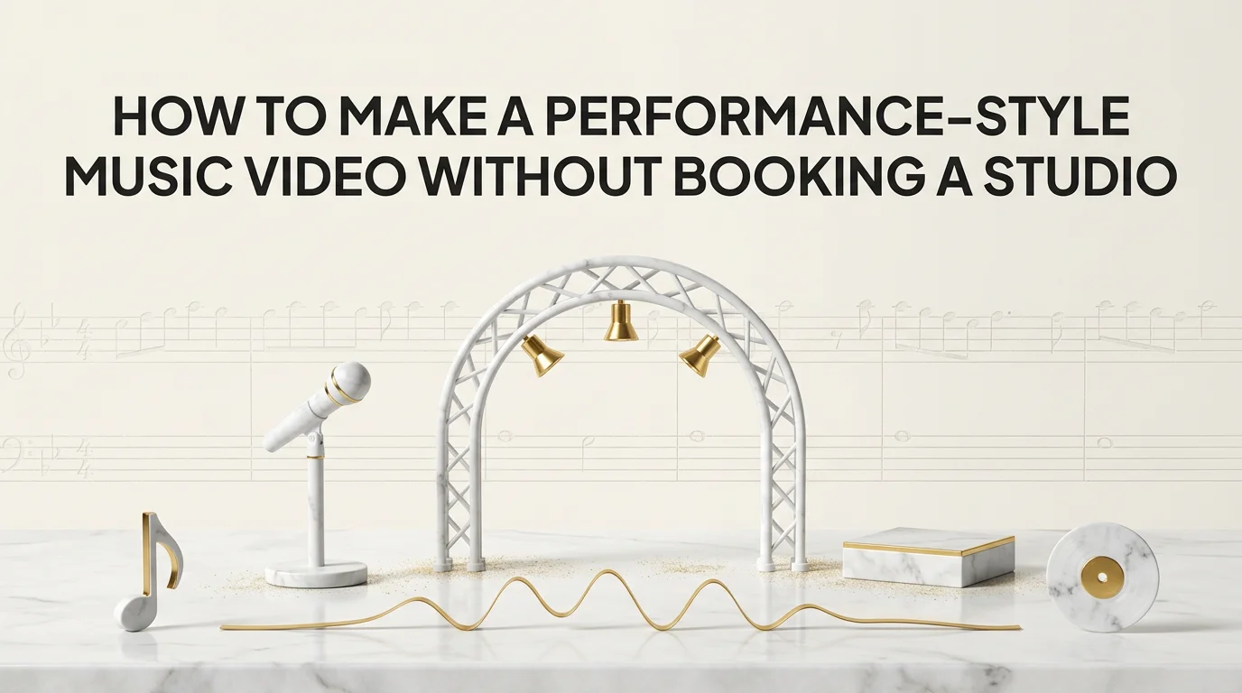 How to Make a Performance-Style Music Video Without Booking a Studio