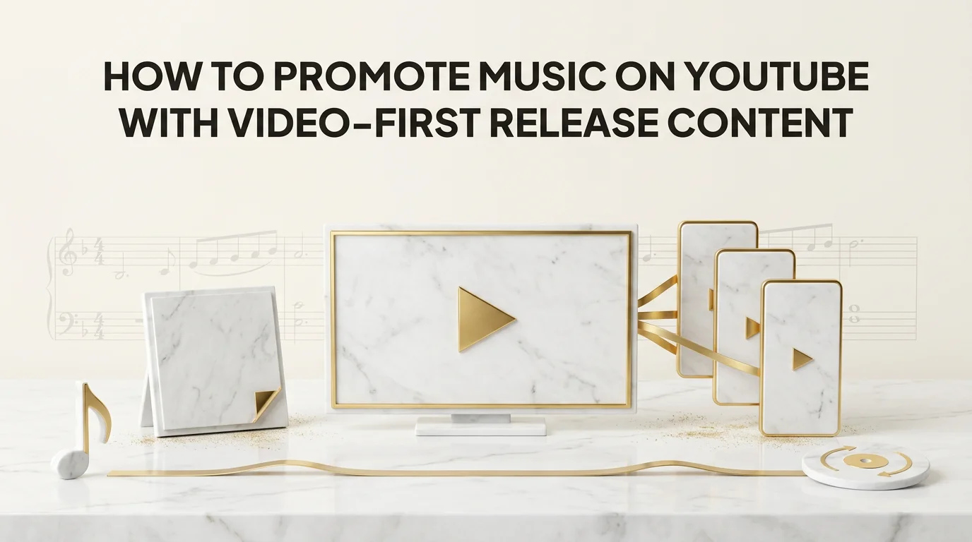 How to Promote Music on YouTube With Video-First Release Content