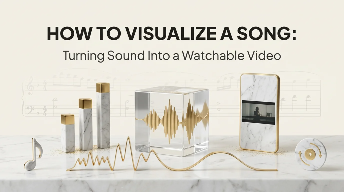 How to Visualize a Song: Turning Sound Into a Watchable Video