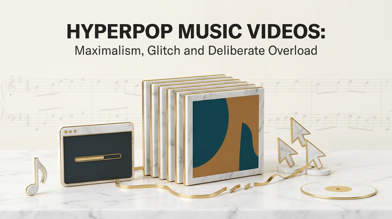 Hyperpop Music Videos: Maximalism, Glitch and Deliberate Overload