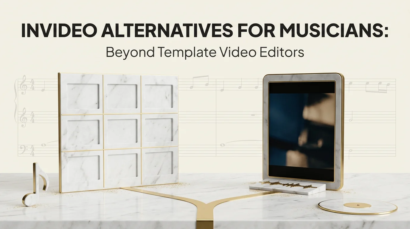 InVideo Alternatives for Musicians: Beyond Template Video Editors
