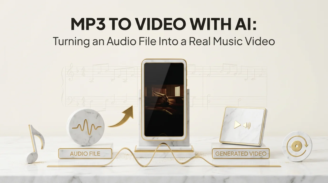 MP3 to Video With AI: Turning an Audio File Into a Real Music Video