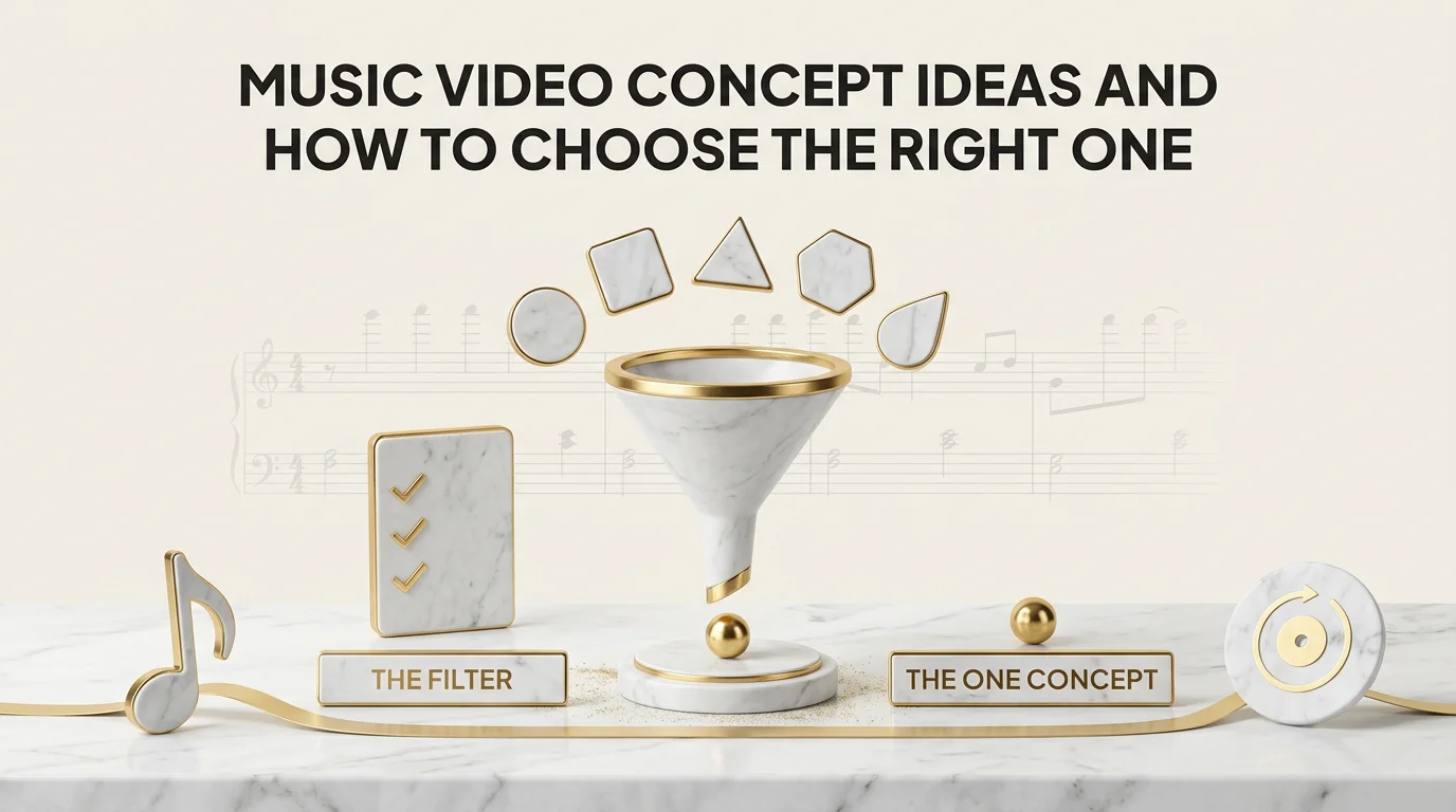 Music Video Concept Ideas and How to Choose the Right One