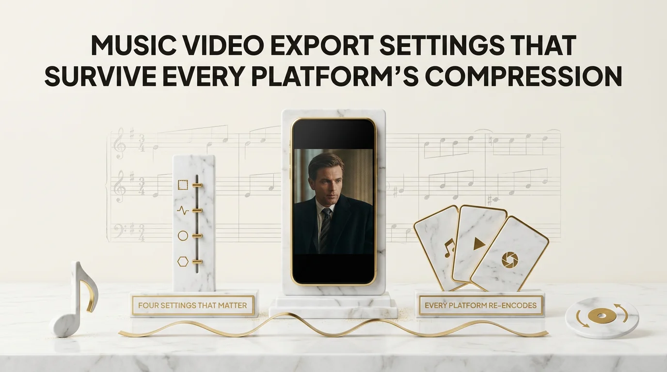 Music Video Export Settings That Survive Every Platform's Compression