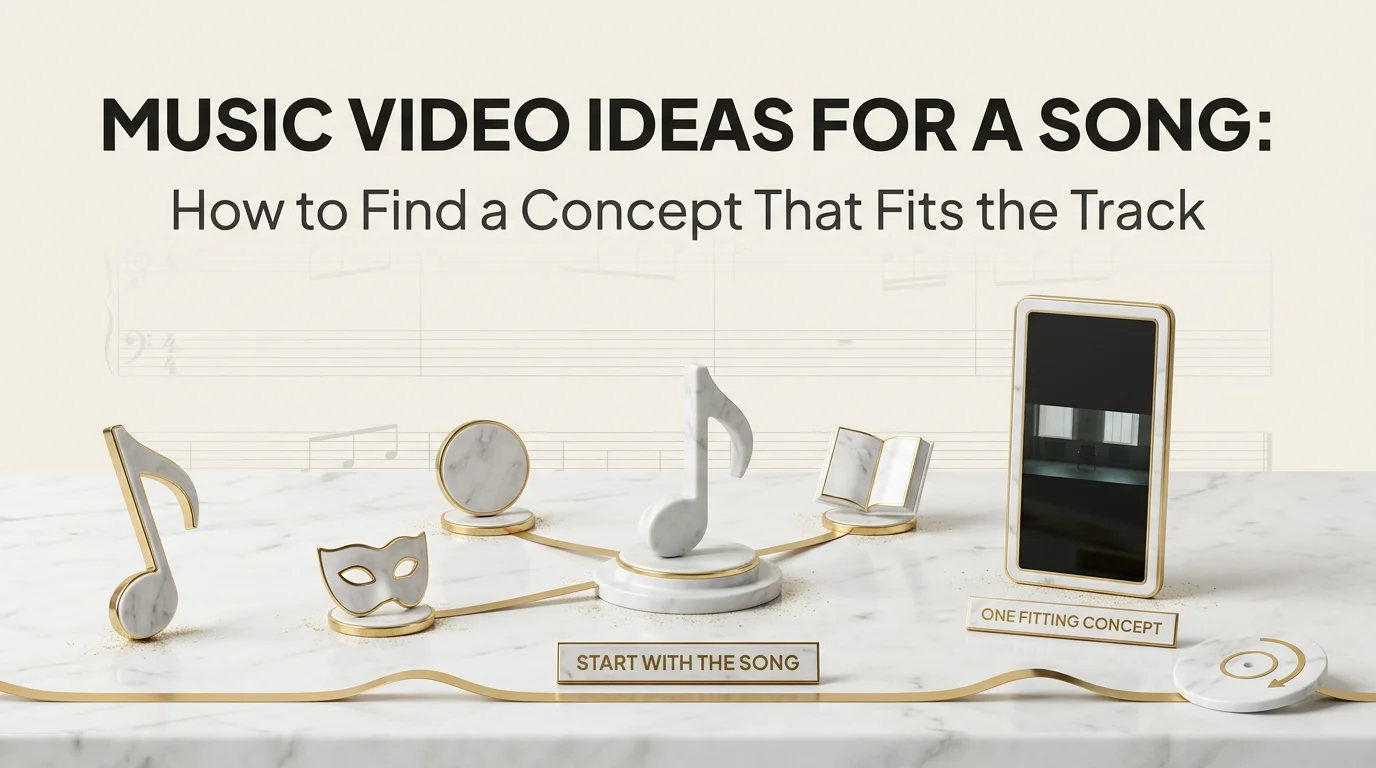 Music Video Ideas for a Song: How to Find a Concept That Fits the Track