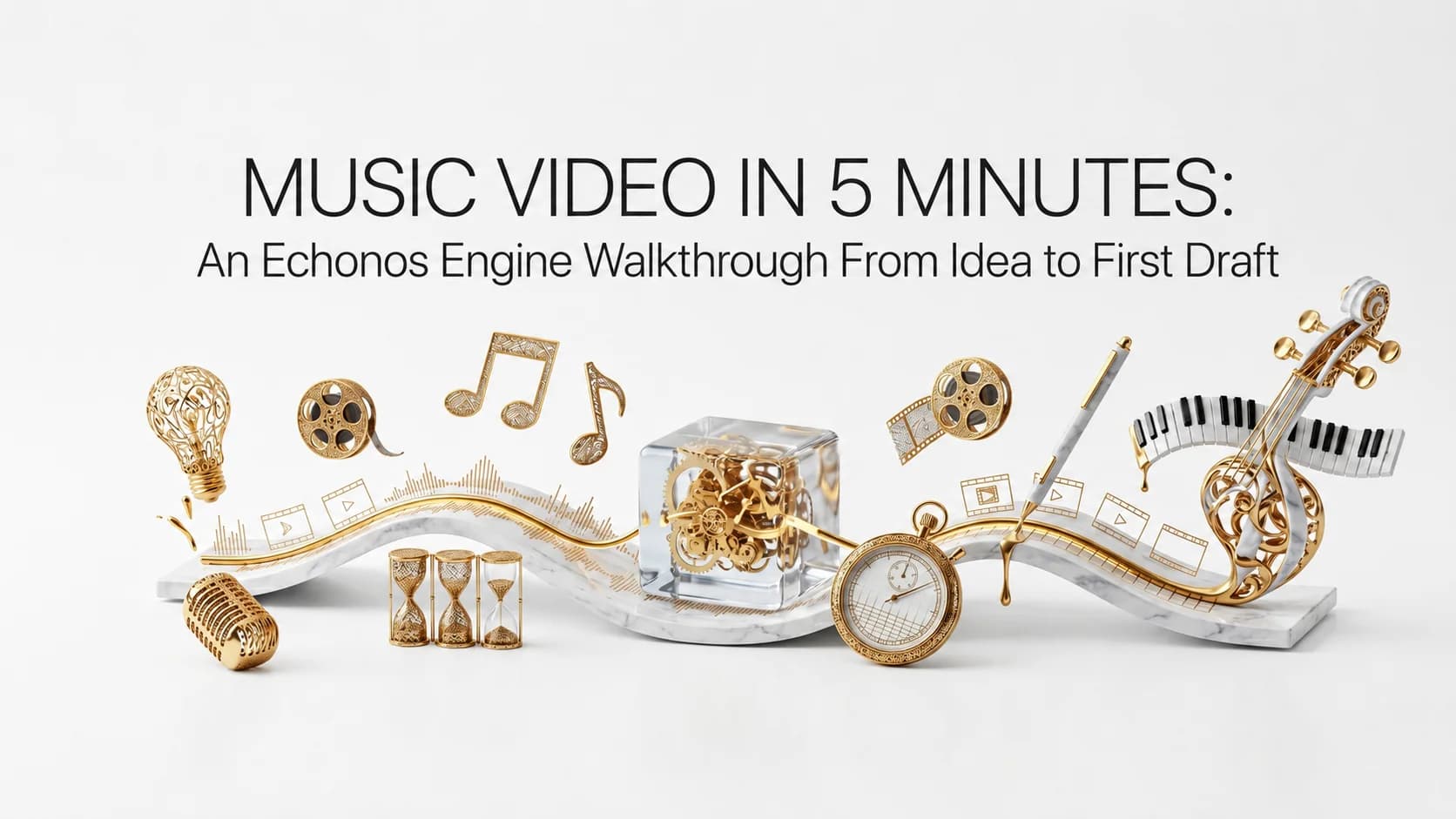 Music Video in 5 Minutes: An Echonos Engine Walkthrough From Idea to First Draft