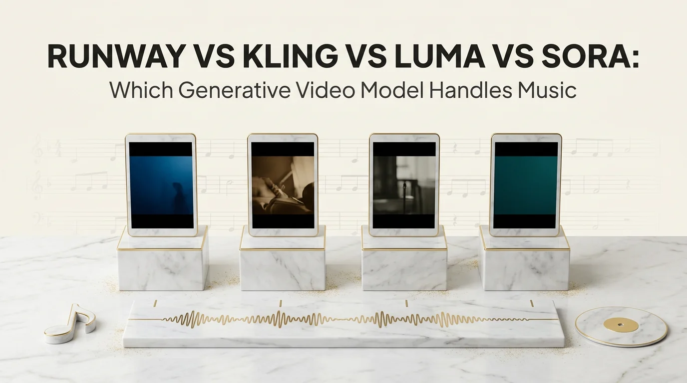 Runway vs Kling vs Luma vs Sora: Which Generative Video Model Handles Music