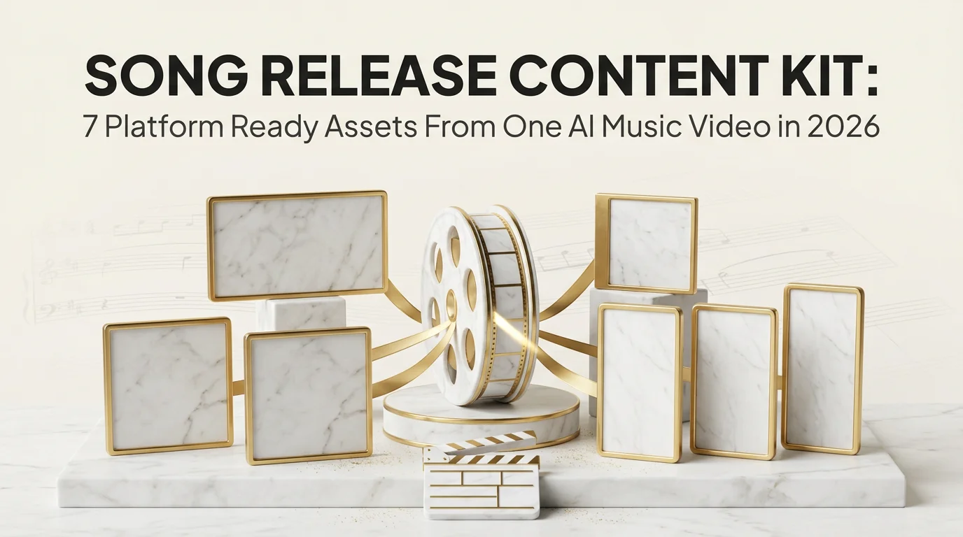 Song Release Content Kit: 7 Platform Ready Assets From One AI Music Video in 2026