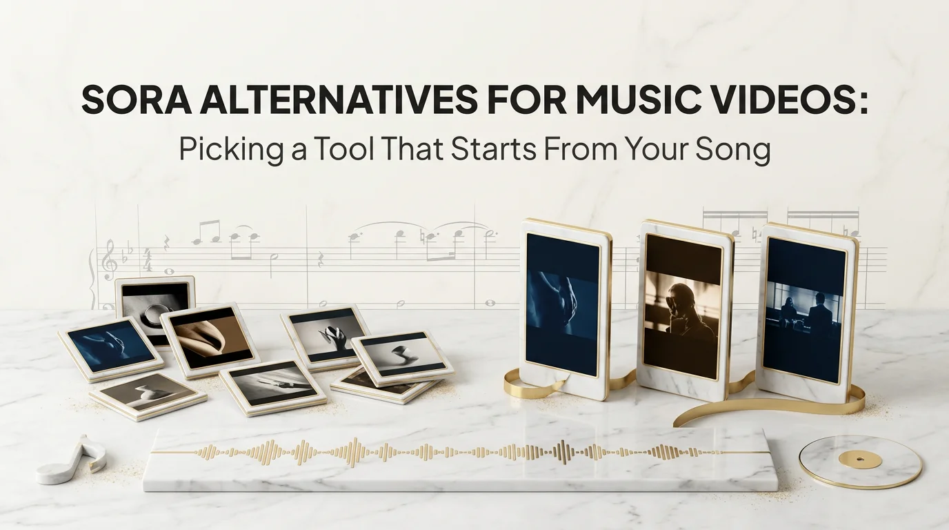 Sora Alternatives for Music Videos: Picking a Tool That Starts From Your Song