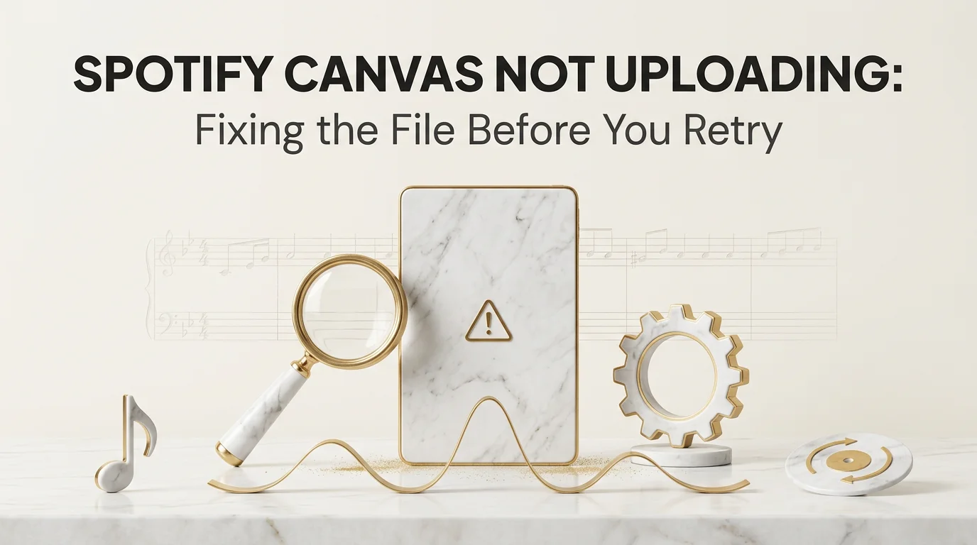 Le Spotify Canvas ne se télécharge pas : comment corriger le fichier avant de réessayer