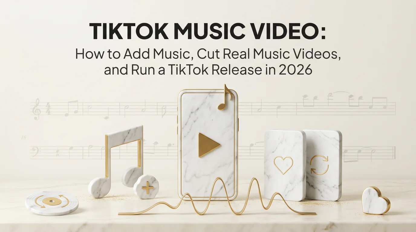 TikTok Music Video: How to Add Music, Cut Real Music Videos, and Run a TikTok Release in 2026