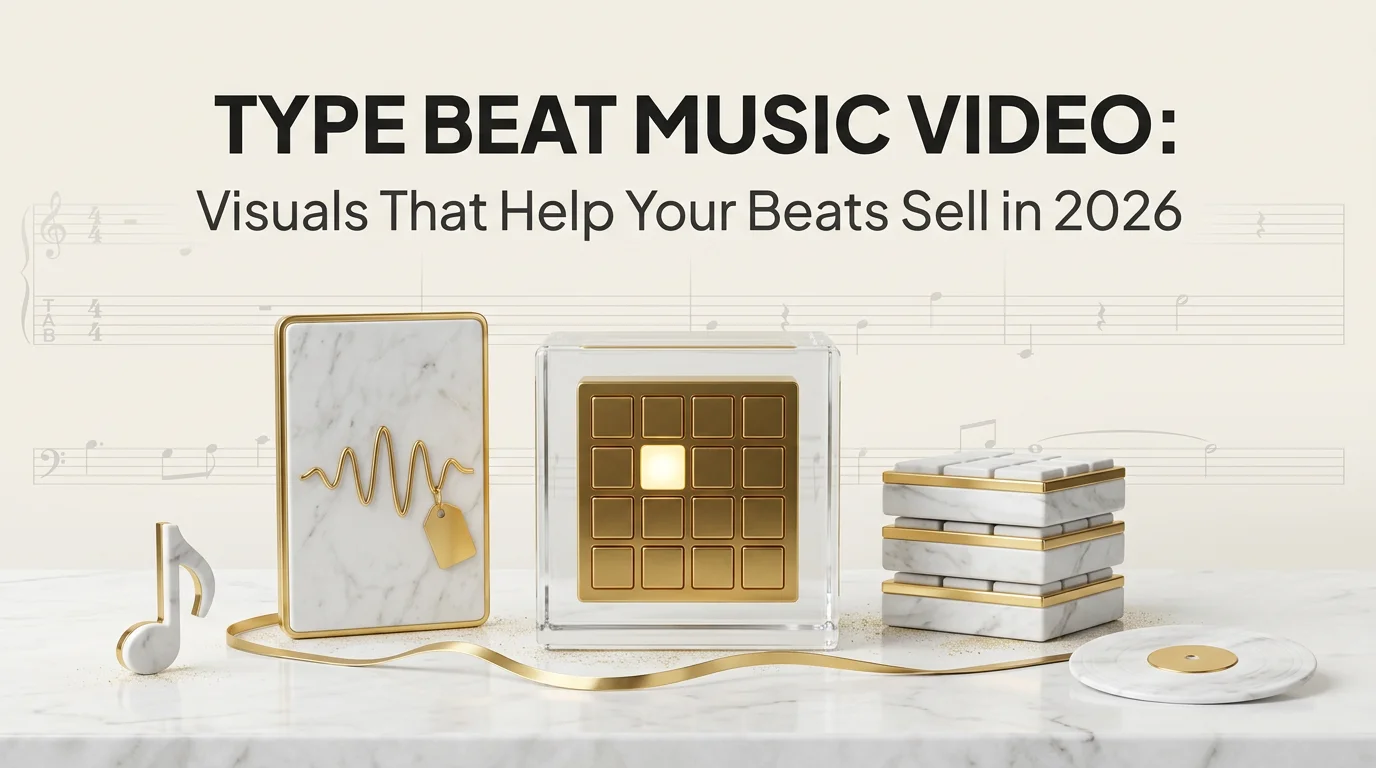 Type Beat Music Video: Visualizers and AI Videos for Producers Selling Beats Online in 2026