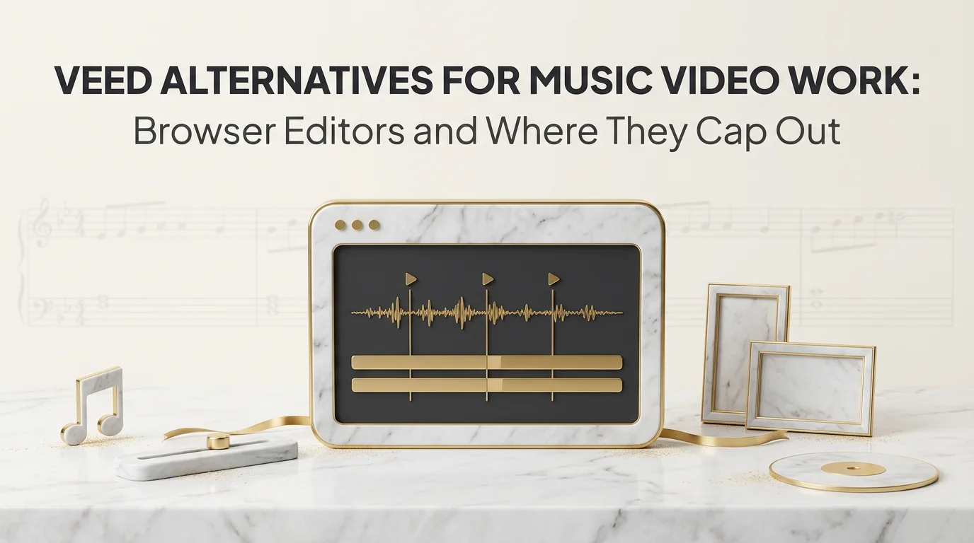 VEED Alternatives for Music Video Work: Browser Editors and Where They Cap Out