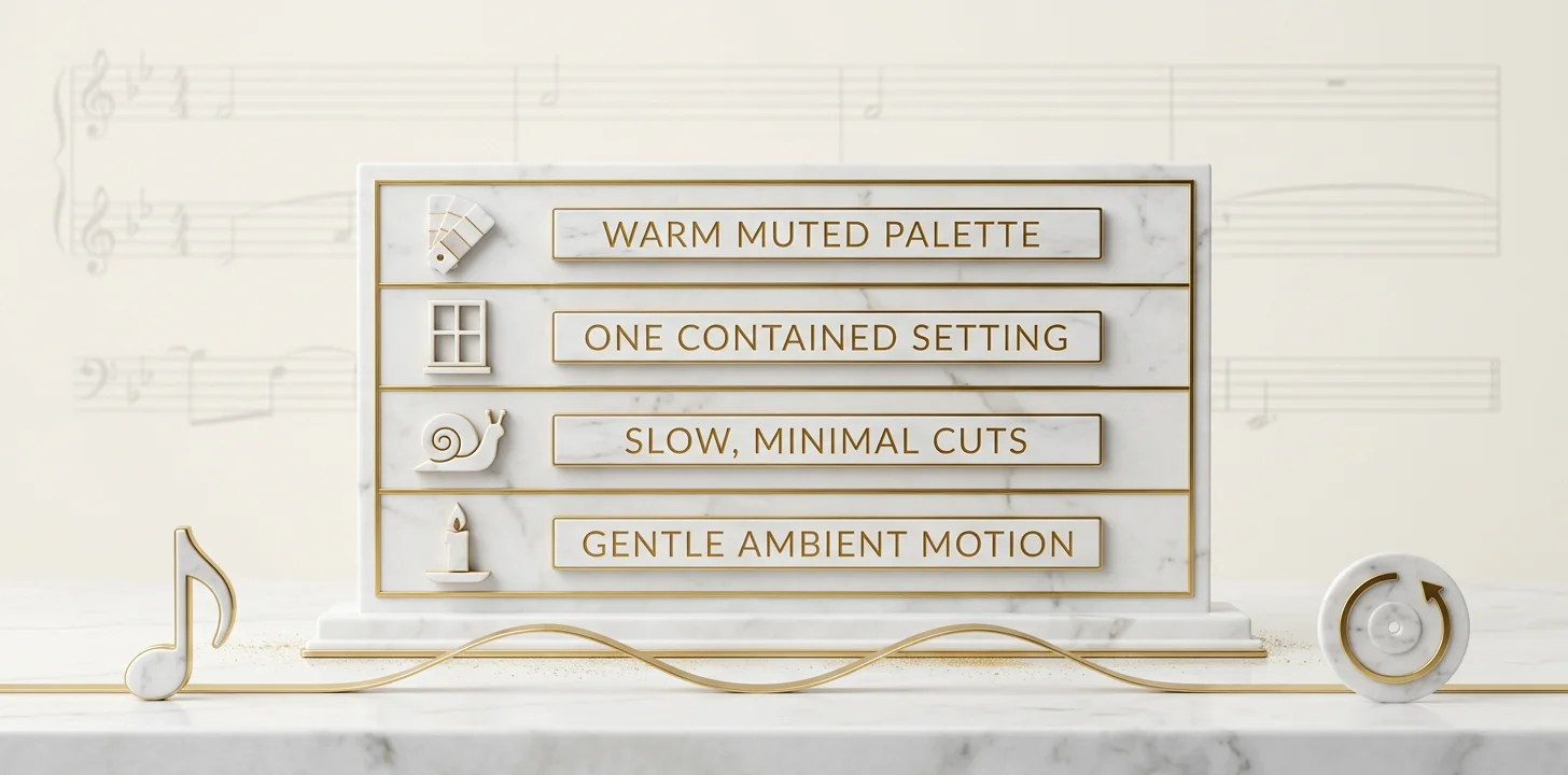 Liste des quatre codes visuels qui définissent un visuel lofi fidèle au genre