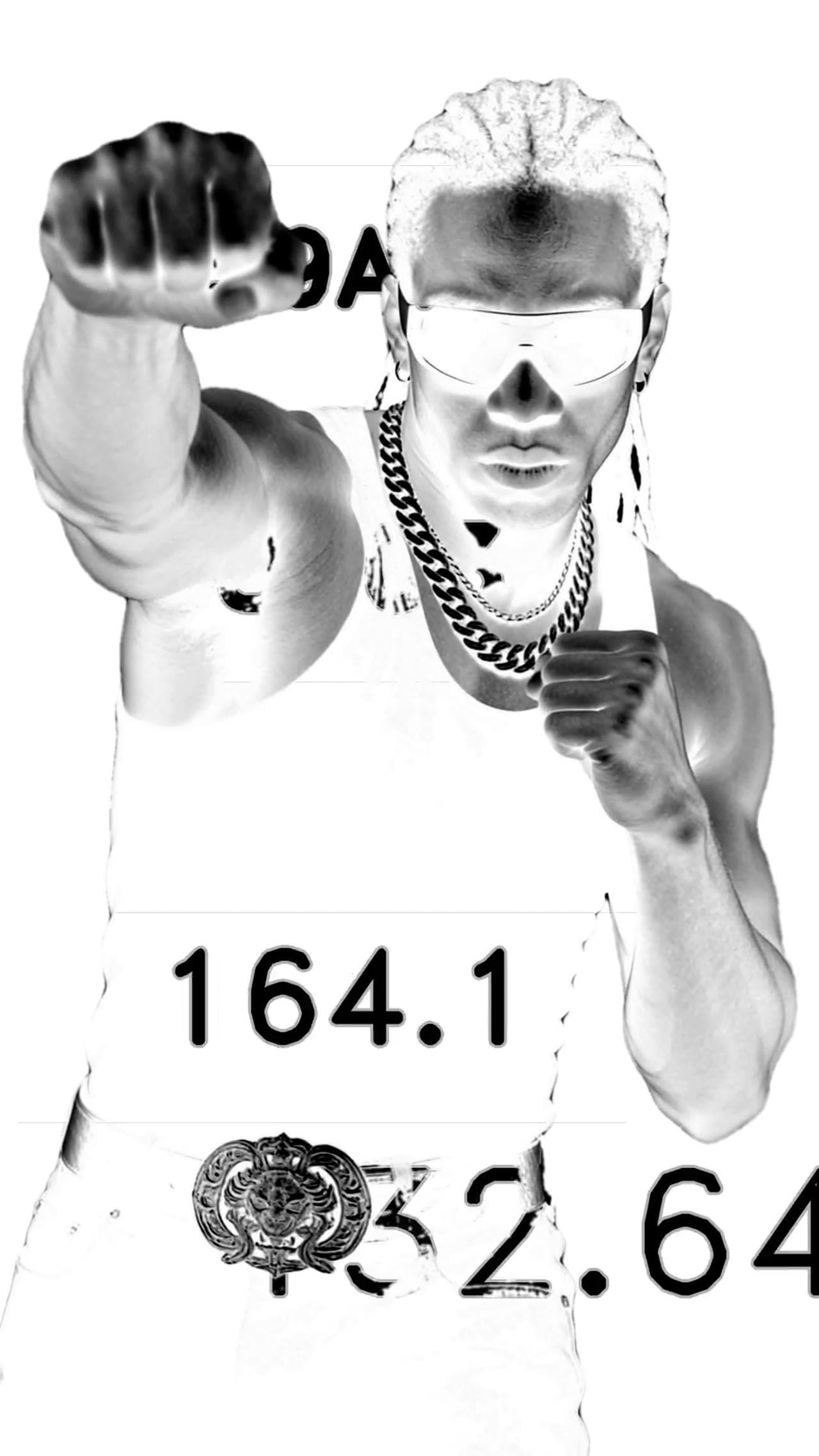 Poster frame: Monochrome Fashion Edit — AI Music Video Example