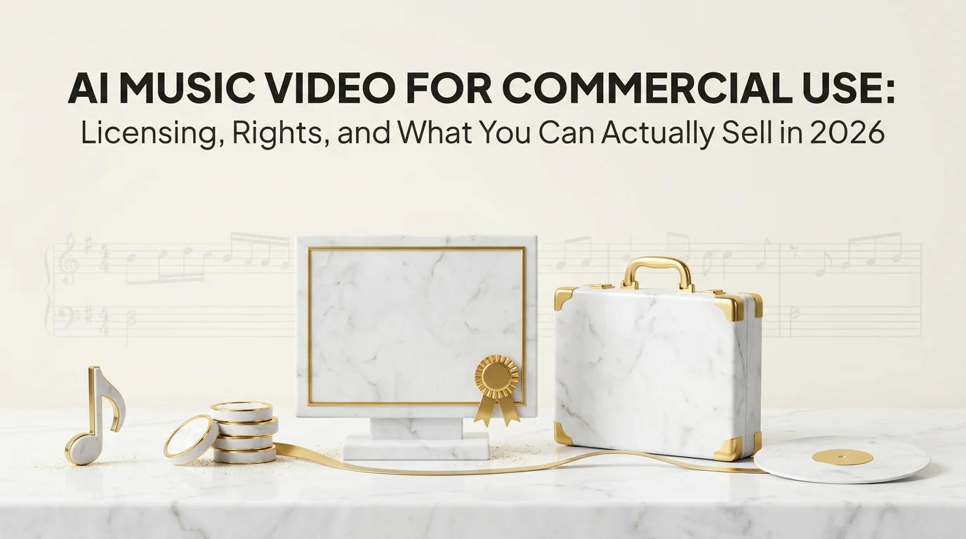 AI Music Video Commercial Use Rights in 2026: What's Yours, What Isn't, and What to Verify