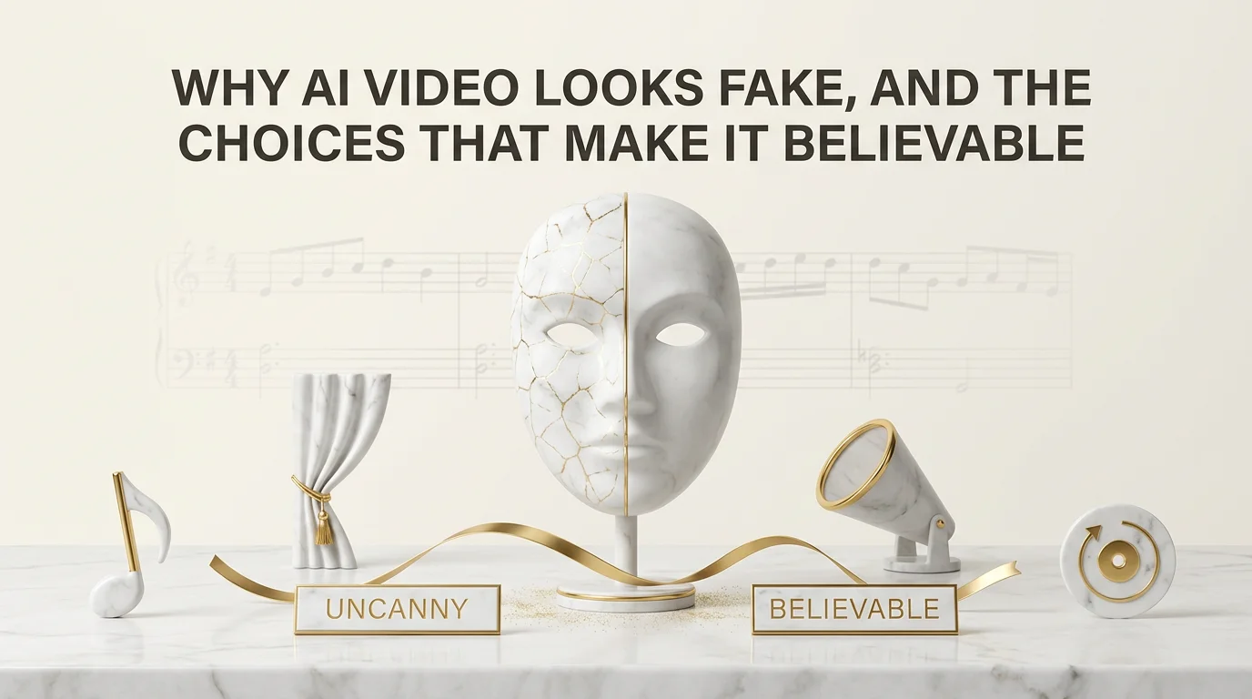Why AI Video Looks Fake, and the Choices That Make It Believable