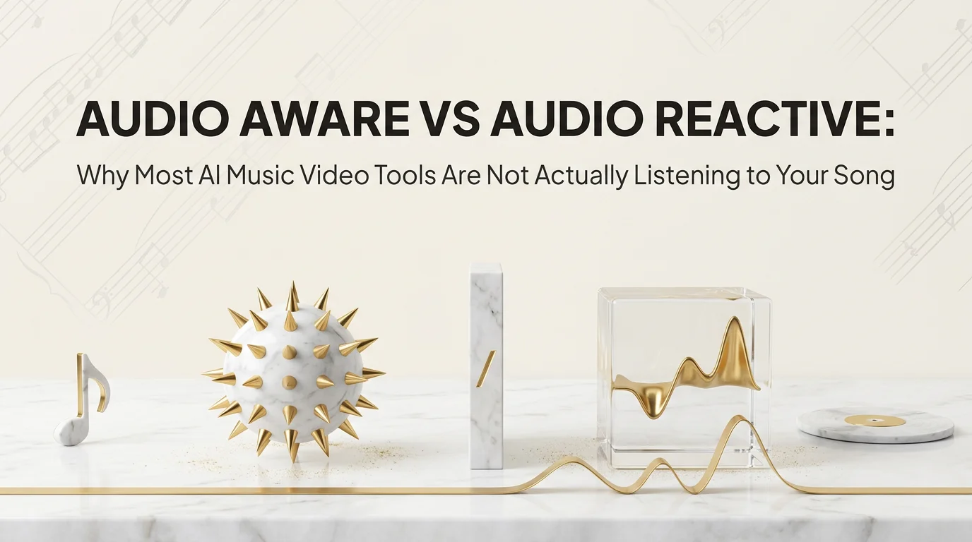 Audio Aware vs Audio Reactive: Why Most AI Music Video Tools Are Not Actually Listening to Your Song