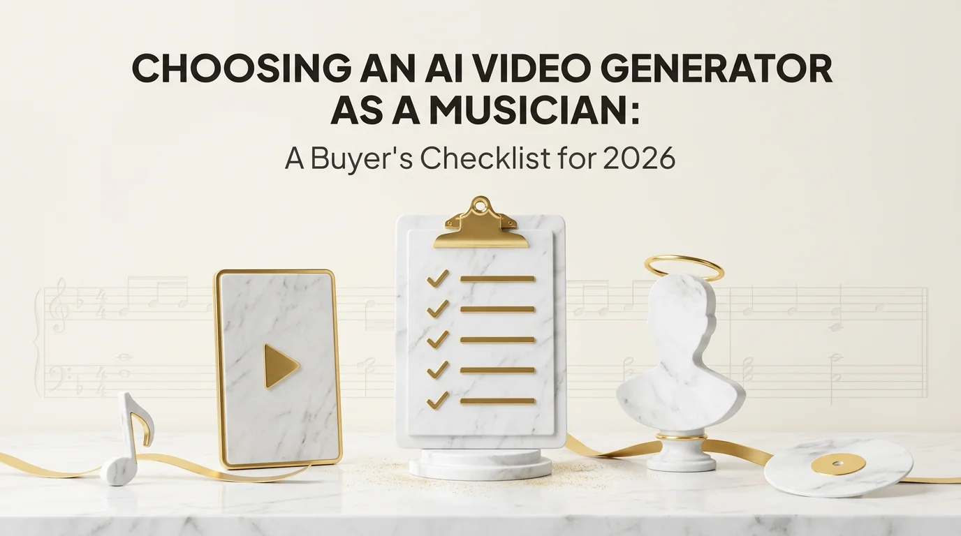 Choosing an AI Video Generator as a Musician: A Buyer's Checklist for 2026
