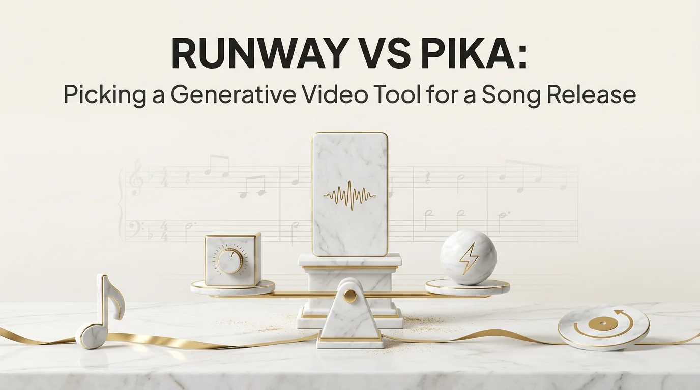 Runway vs Pika: Picking a Generative Video Tool for a Song Release