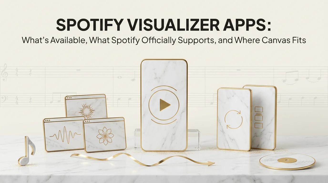 Spotify Visualizer Apps: What's Available, What Spotify Officially Supports, and Where Canvas Fits
