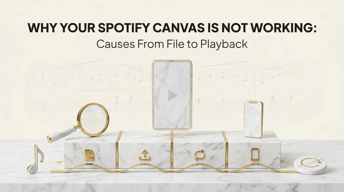 Why Your Spotify Canvas Is Not Working: Causes From File to Playback