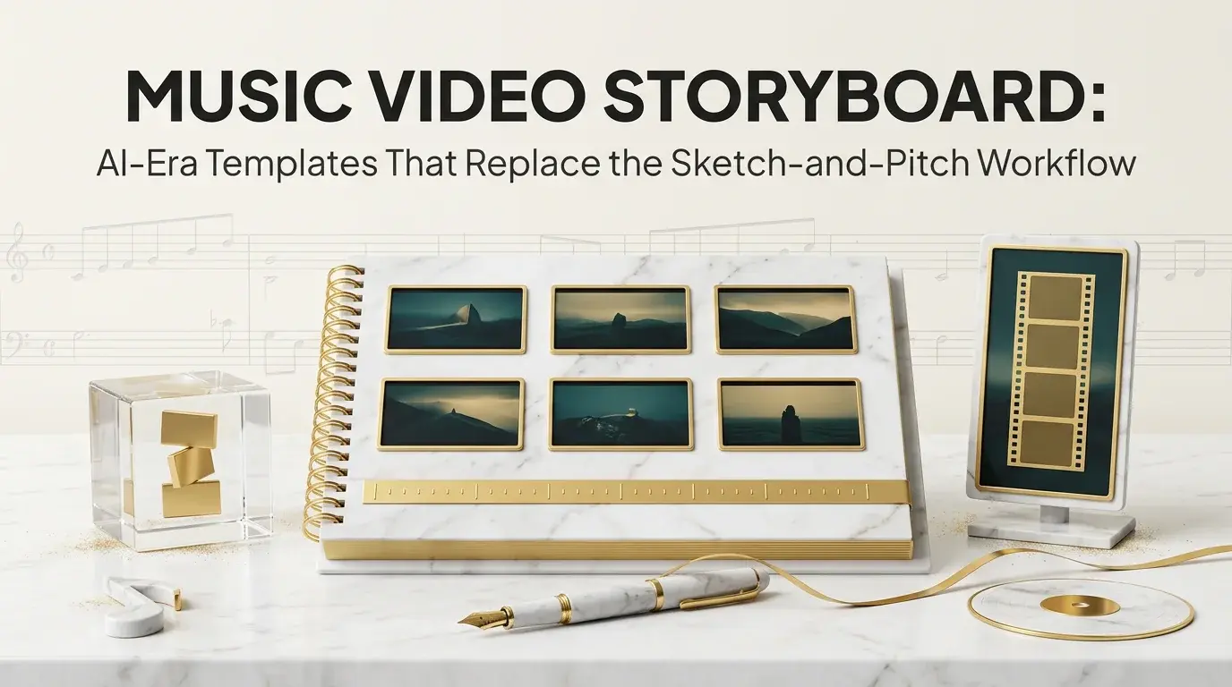 Music Video Storyboard: AI-Era Templates That Replace the Sketch-and-Pitch Workflow