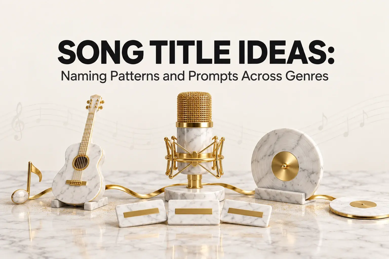 Song Title Ideas: Naming Patterns and Prompts Across Genres