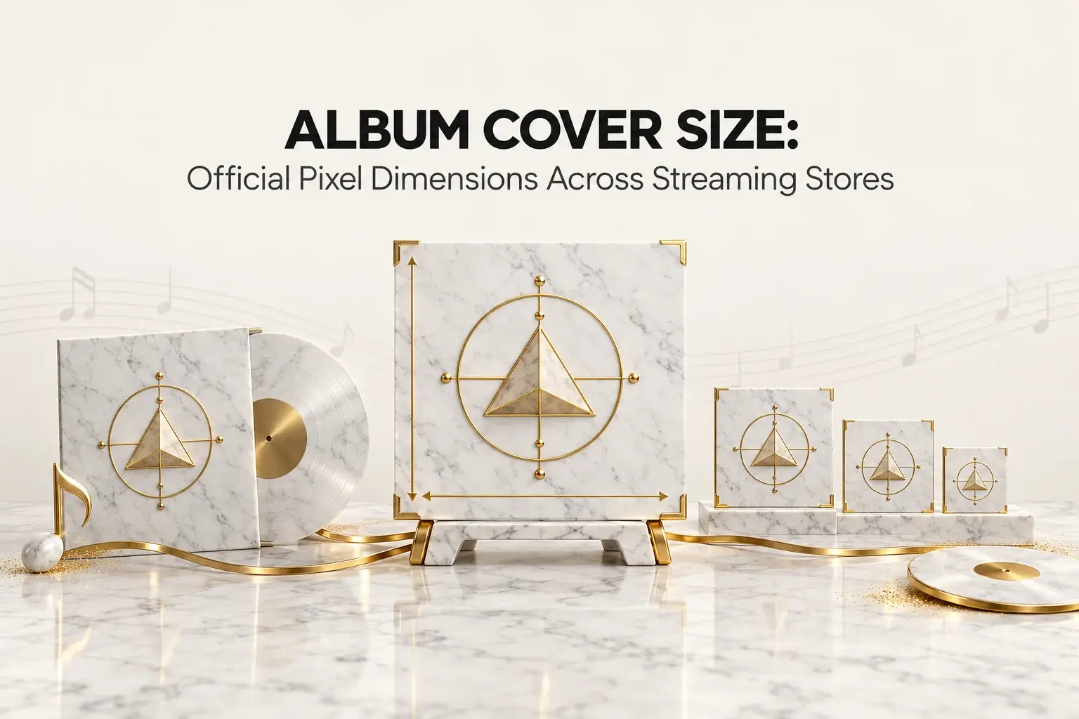 Album Cover Size: Official Pixel Dimensions Across Streaming Stores